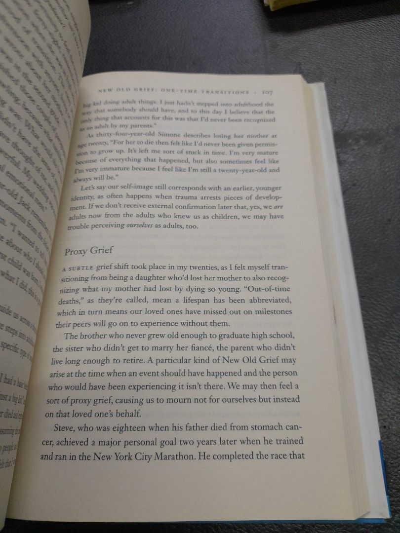 The After Grief by Hope Edelman (Category: Storybooks) located in Pasay City. Submitted by ayin3 (Listing ID 1441189967, Image 2). Description: item is in excellent comdition pages still very fresh pm for order.