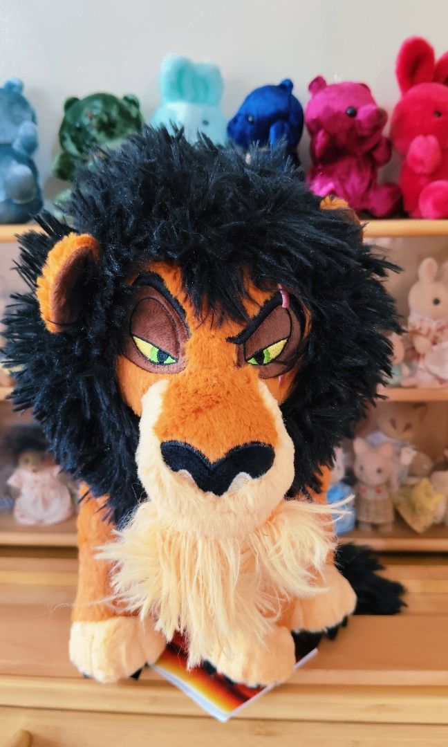 The LION KING: SCAR PLUSH, BNWT 11.inches (Category: Toys & Games) located in San Pedro. Submitted by normancorpuz621 (Listing ID 1441278240, Image 1). Description: AVAILABLE The LION KING: SCAR PLUSH! DISNEY AUTHENTIC ◾FOR O N L Y 500 PhP📌 ◾SIZE: 10-11 inches ◾FIRST TO PAY ◾NO LONG RESERVATION ◾NO COD/COP ◾COURIER: J&T, Lalamove, FLASH ◾MOP: BDO, Gcash ◾LOc: San Pedro, Laguna #JAPANitem #BRANDNEW #WITHPAPERTAG.