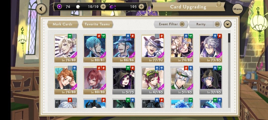 Twisted Wonderland Account Global (Category: Game Gift Cards & Accounts) located in Alaminos. Submitted by mushrooe (Listing ID 1441224756, Image 1). Description: Twisted wonderland account in global Level 76 and in book 7.