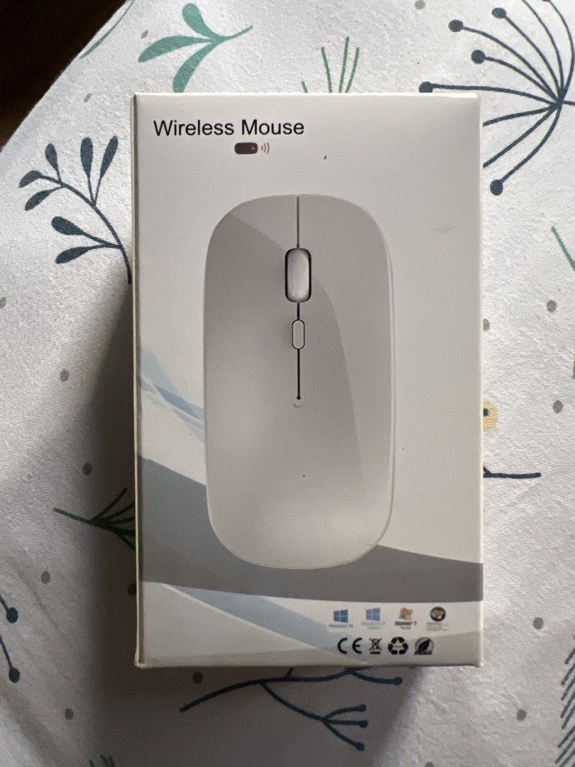 Ultra-Slim Wireless Mouse 2.4G/Bluetooth, 1600DPI470276053423902720