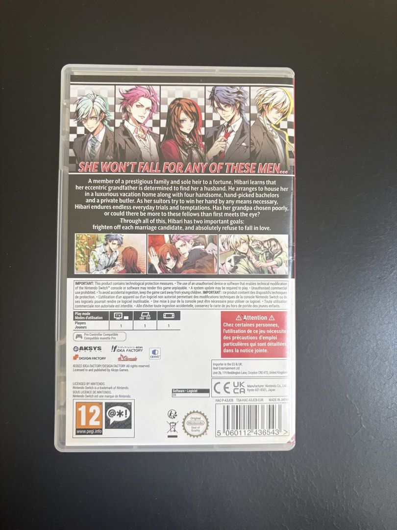 Variable Barricade (Category: Nintendo) located in Sungai Buloh. Submitted by kaitlyn0 (Listing ID 1441264251, Image 2). Description: Variable Barricade for Nintendo Switch Visual novel.