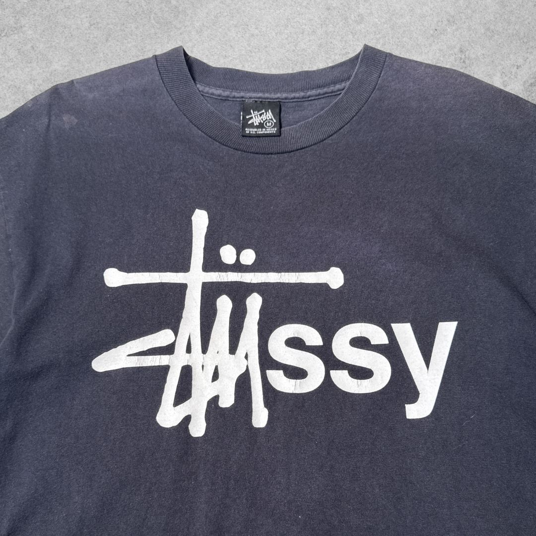 Vintage stussy tee spellout mirror (Category: Tshirts & Polo Shirts ) located in San Pedro. Submitted by thriftsouthfinds (Listing ID 1441288941, Image 3). Description: Length:29.5 inches Width: 19.5 inches.
