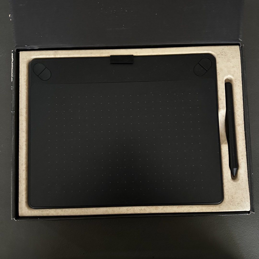 Wacom Intuos Medium Black (Category: Others) located in Bulacan. Submitted by felice0 (Listing ID 1441217413, Image 1). Description: - Wacom Intuos Medium drawing tablet - Color: Black - Size: Medium - Includes original pen - Ideal for digital art, illustration, and photo editing - Sleek and professional design - Easy to use and set up.
