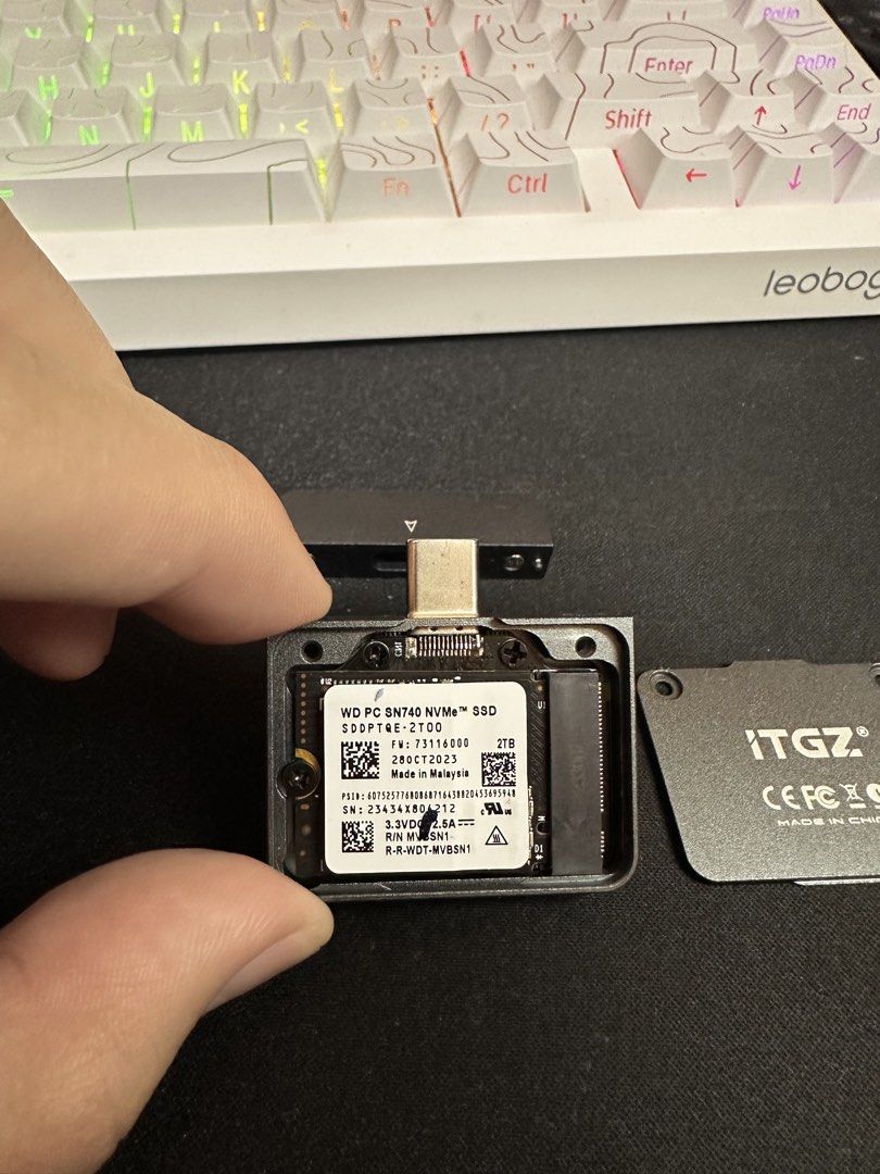 WD SN740 2TB 2230 SSD for Steamdeck ROG Ally (Category: Hard Disks & Thumbdrives) located in Roxas City. Submitted by keso.12 (Listing ID 1441179458, Image 1). Description: 100% Health WD PC SN740 NVMe SSD 2230 2TB note: enclosure NOT included.