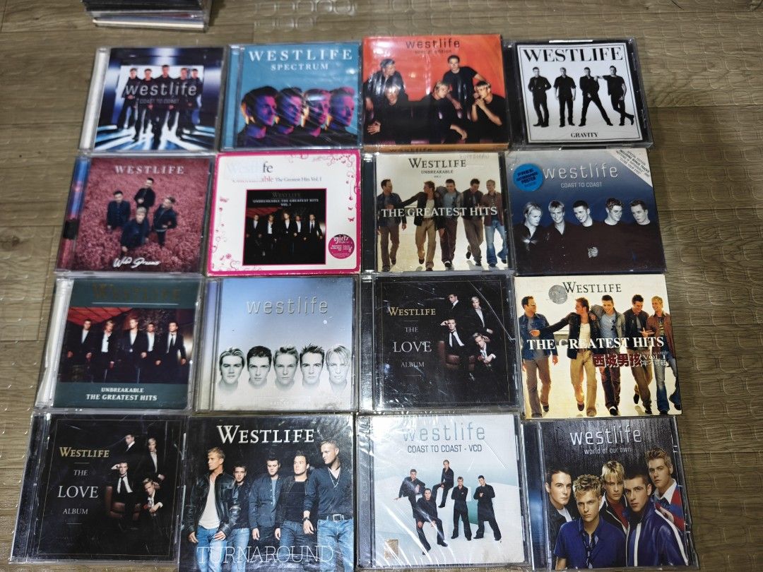 WESTLIFE CDS (Category: CDs & DVDs) located in Makati City. Submitted by urdiscogsph (Listing ID 1441226766, Image 2). Description: PRICE STARTS 399 EACH UP.