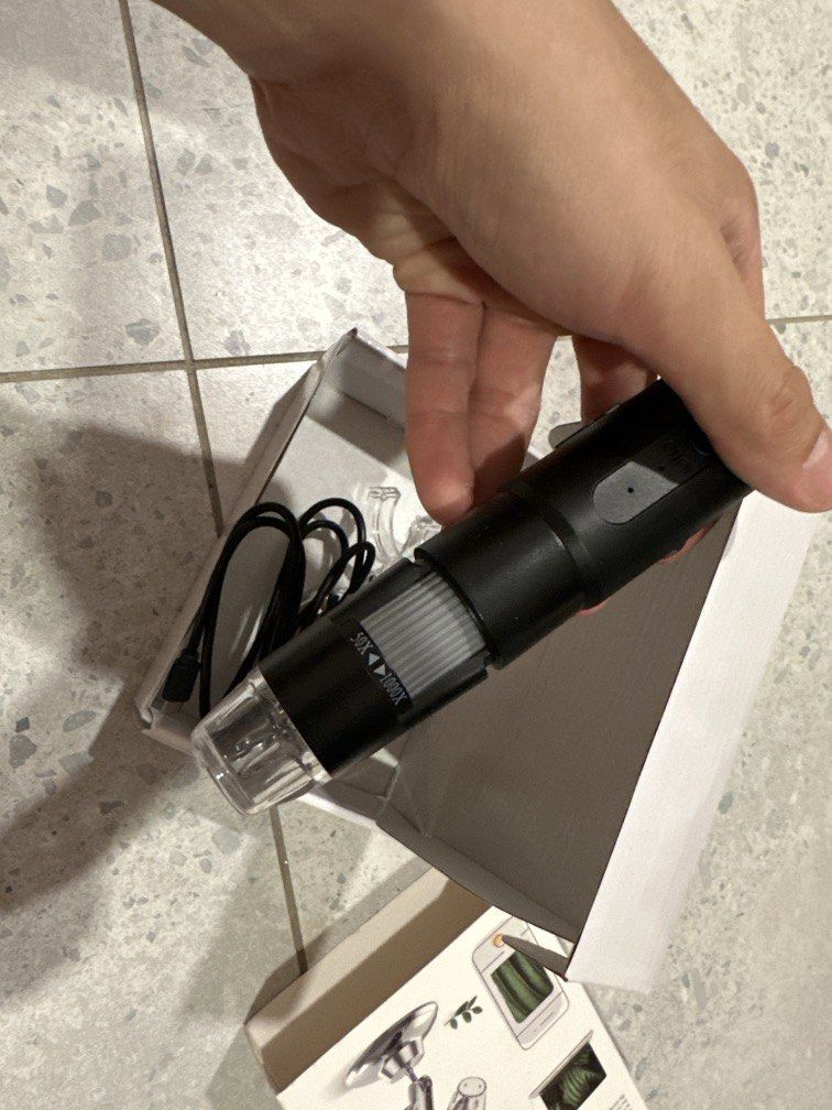 Wireless Digital Microscope Camera (Category: Other Accessories) located in Sungai Petani. Submitted by edward108993573 (Listing ID 1415894032, Image 2). Description: Condition 9.9.