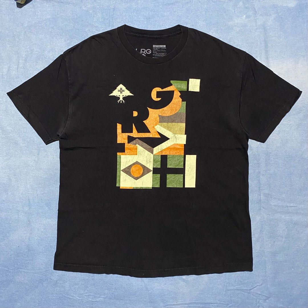 Y2K LRG TEE | ( LIFTED RESEARCH GROUP ) (Category: Tshirts & Polo Shirts ) located in General Santos City (Dadiangas). Submitted by project.fromera (Listing ID 1441347119, Image 1). Description: Dimensions Length and width 31.5x24 Crack prints Hairlines .