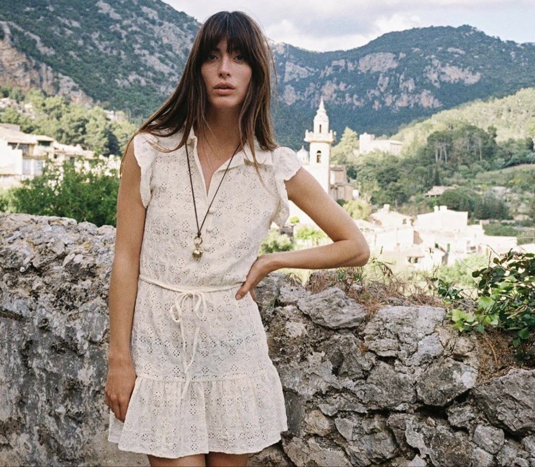 Zara embroidered belted dress (Category: Dresses) located in Valenzuela. Submitted by andreaa1 (Listing ID 1441247908, Image 2). Description: .
