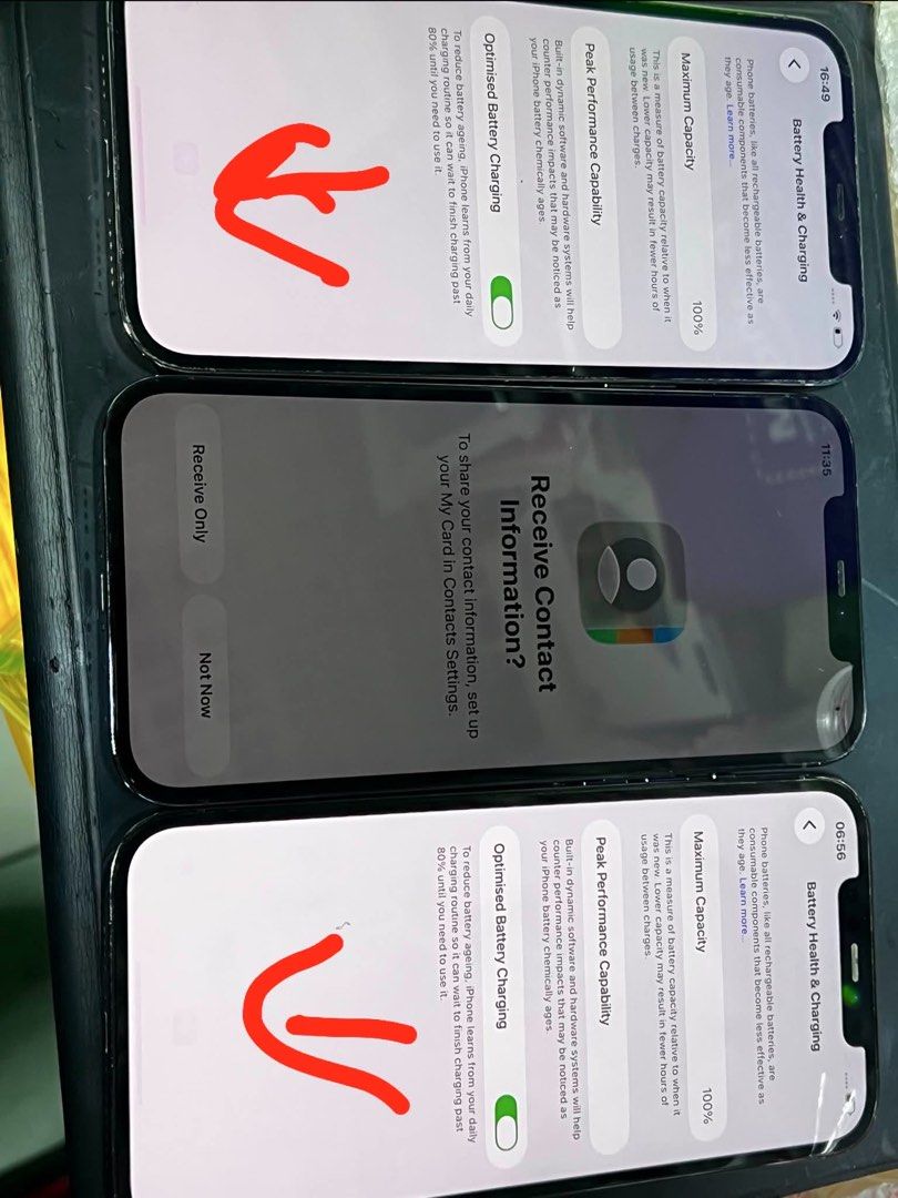 12 promax 128gb (Category: iPhone 12 Series) located in San Juan City. Submitted by pandmcellphoneacessories (Listing ID 1443083867, Image 1). Description: PTPA ADMIN FOR SALE 12 PROMAX 128gb ₱14,500 unli check and reset all are working✨ with light amoled burn on screen. .