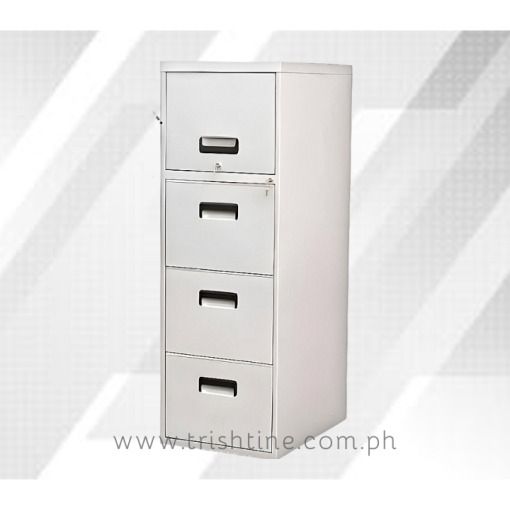 4-Drawer Metal Filing Cabinet (Category: Office Furniture & Fixtures) located in Caloocan City. Submitted by jimtapitan_trishtinecorp. (Listing ID 1442950112, Image 1). Description: - Four-drawer metal filing cabinet - Each drawer has a lock for security - Ideal for organizing documents at home or in the office - Sturdy and durable construction - Ready for its new home! DISCLAIMER: Price is for Posting Purposes only.