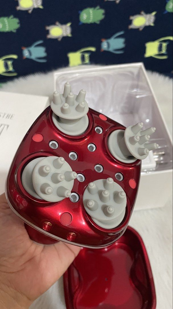 Aderans Hair Support scalp massage device (Category: Hair) located in Quezon City. Submitted by sissymissy1527 (Listing ID 1443102255, Image 3). Description: ➡️Rechargeable ➡️Autovolts ➡️Tested working ➡️Sarap gamitin nito sa scalp, very relaxing ➡️It features LED light technology combined with massage functionality for scalp care. ➡️The device is waterproof and cordless, making it suitable for use in the bath for relaxation..