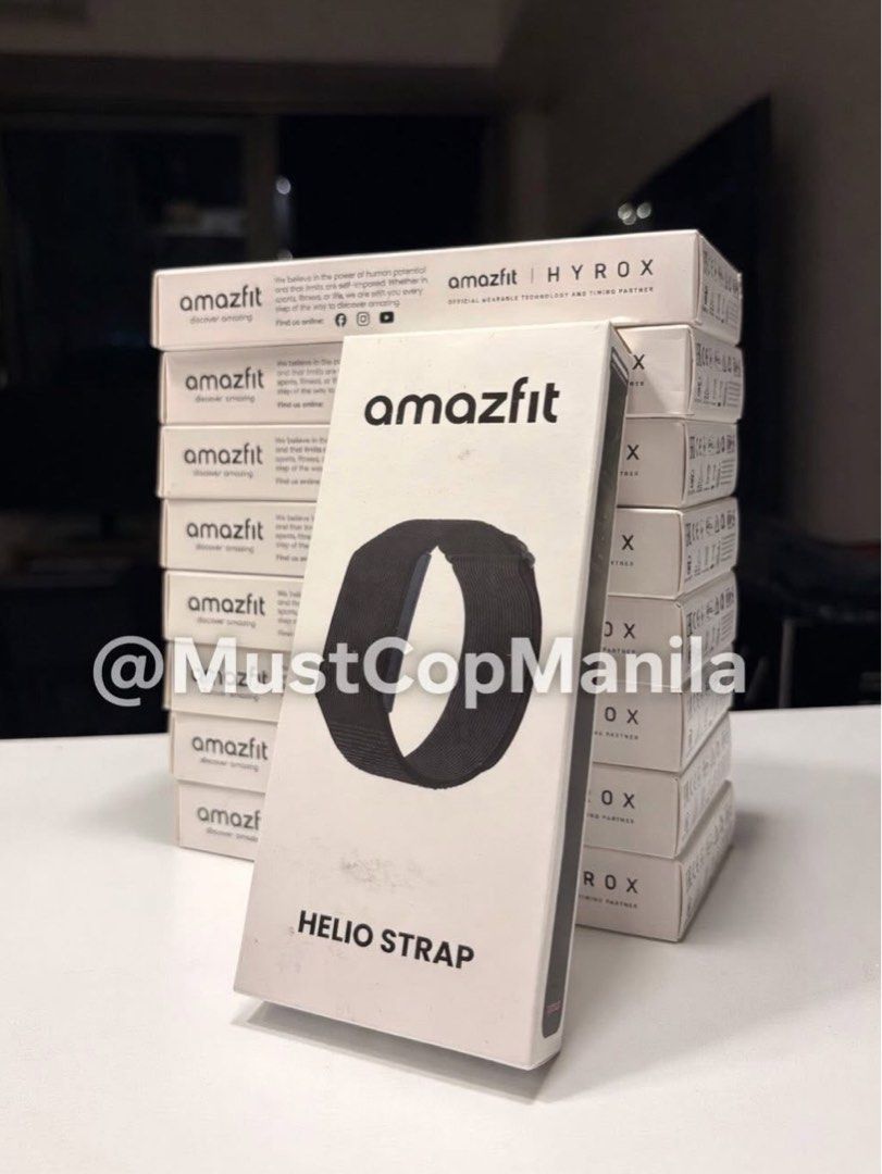 Amazfit Helio Strap (Category: Health Monitors & Weighing Scales) located in Quezon City. Submitted by mustcopmnl (Listing ID 1443048251, Image 1). Description: Amazfit Helio Strap - ON HAND 8.5k only 🚚Same Day Delivery - #mustcopavailable 💳Bank Transfer, Gcash 💻FB Like Must Cop Manila ♥️IG Follow @mustcopmanila.