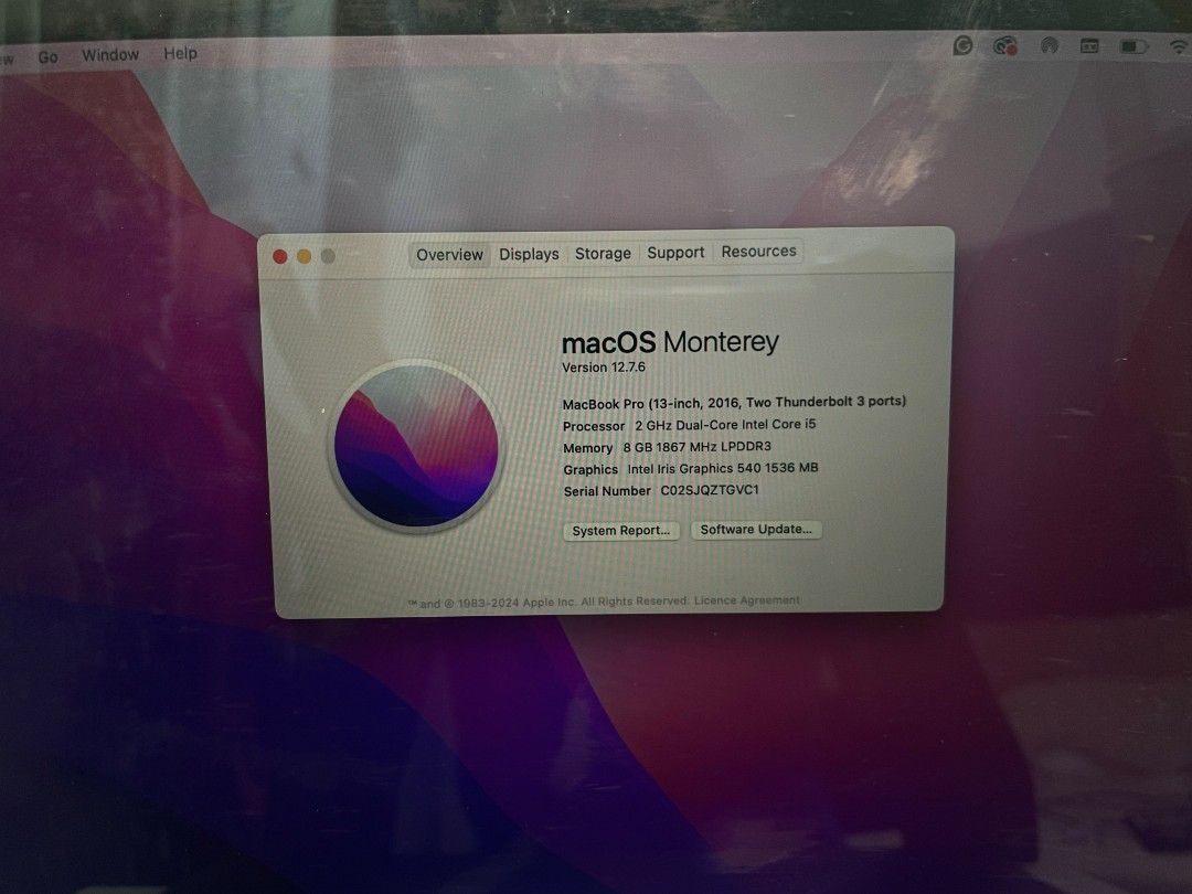 Apple MacBook Pro 13 inch-2016479472484636446726