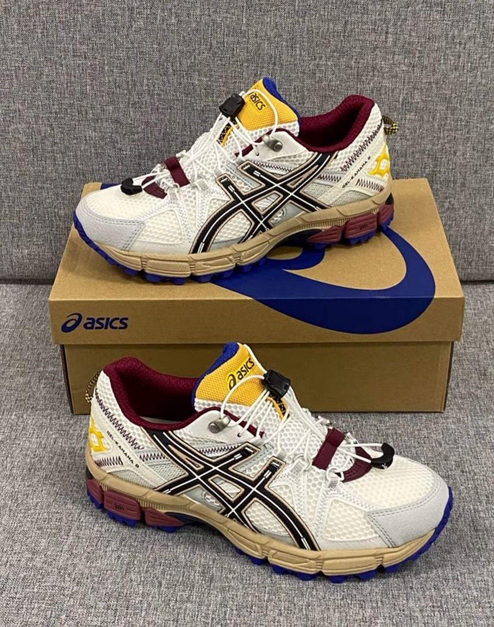 Asics Gel-Kahana 8 FL Running Shoes White Black Red (Category: Sneakers) located in Singapore. Submitted by cosmicstonesz (Listing ID 1442931532, Image 2). Description: 🔔 Restock Alert! Asics Asics Gel-Kahana 8 FL Running Shoes White Black Red is back! ✅ Brand new 🚛 Free shipping 💰 COD 📸 3-day confirm Chat me to order!.