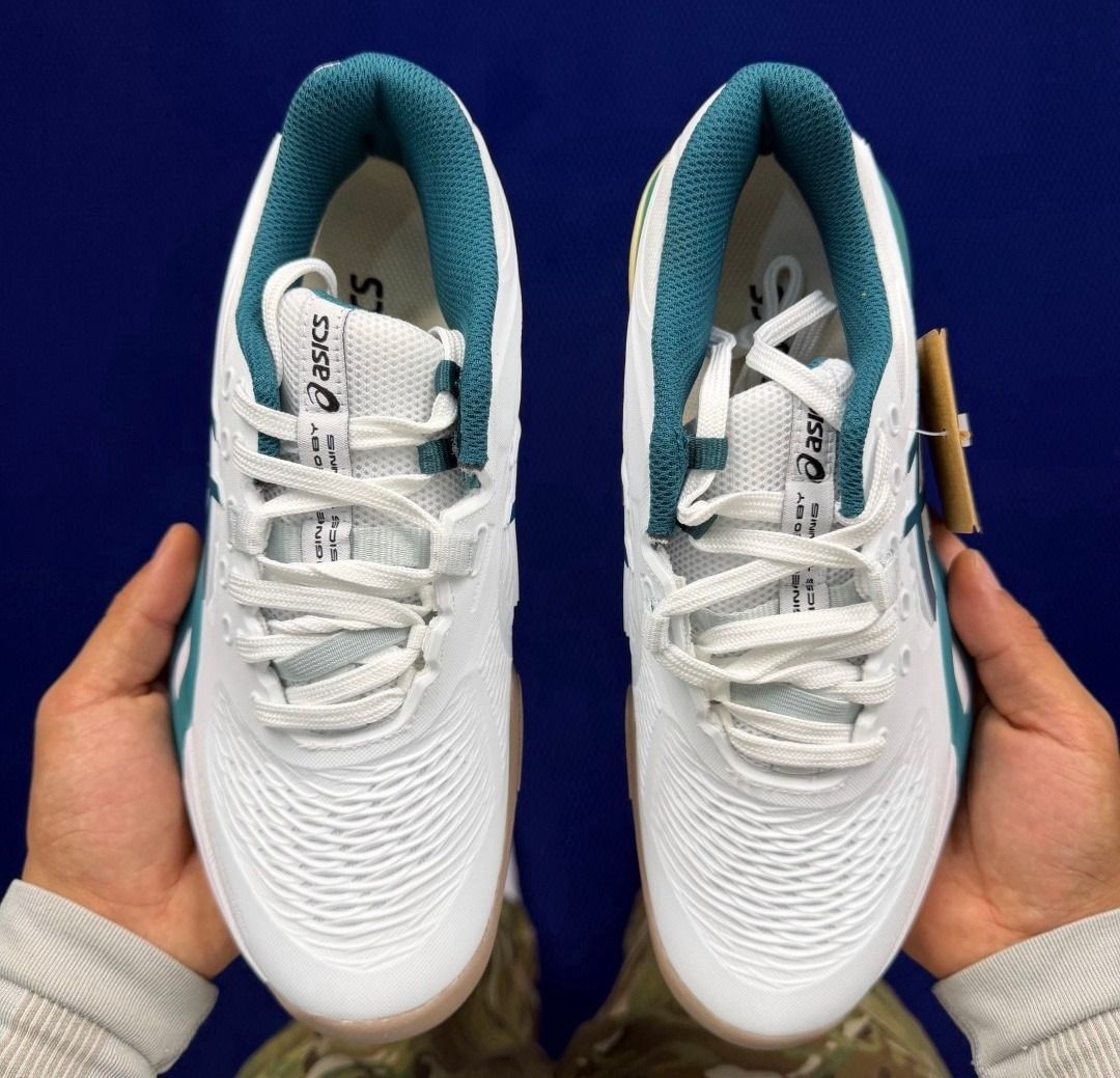ASICS GEL-RESOLUTION X All-Court Tennis Shoes (Category: Sneakers) located in Singapore. Submitted by swtianiqar22328 (Listing ID 1442945748, Image 3). Description: New authentic certified Size: 36-45 All sizes and colors optional Free delivery to home.
