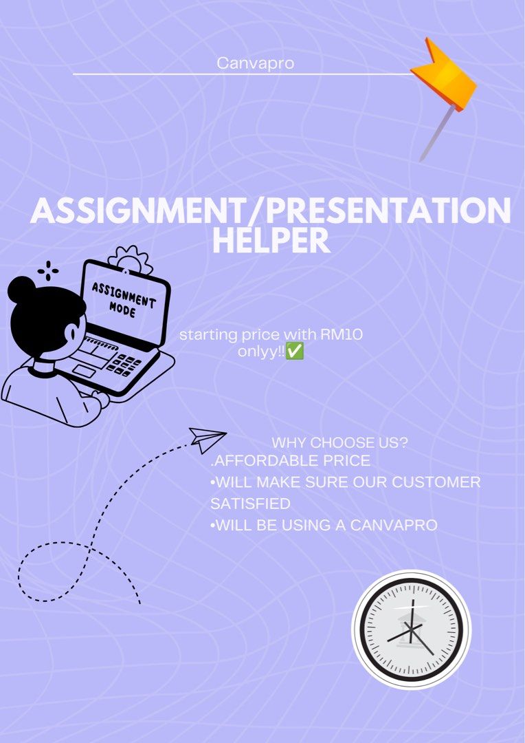 ASSIGNMENT/PRESENTATION HELPER (Category: Others) located in Kuala Lumpur. Submitted by liyy_syaaa (Listing ID 1443042344, Image 1). Description: .