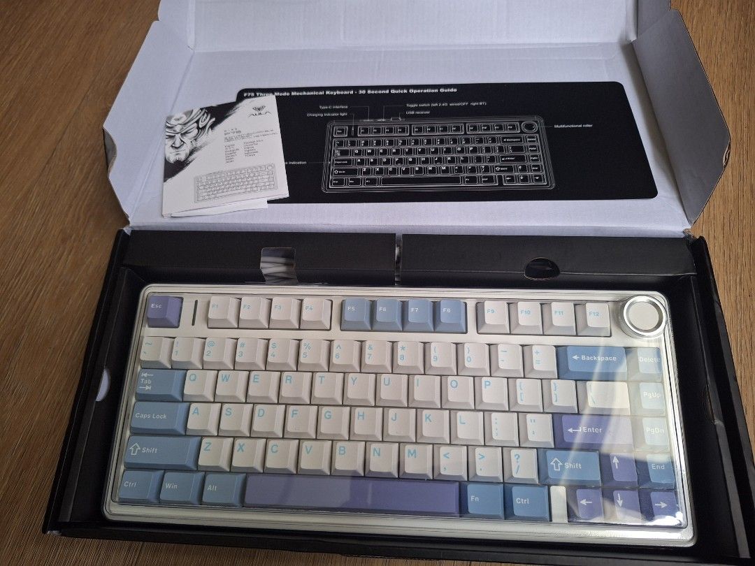 AULA F75 Mechanical Keyboard Star Vector Switch478238888061849601