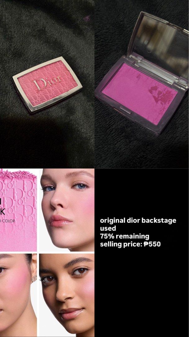 authentic highend makeups (Category: Makeup) located in Cauayan City . Submitted by rianna12_ (Listing ID 1443026885, Image 2). Description: Hello po! selling my unused and prelover high end makeups here 🩷🍒 rfs:decluttering yung iba hindi po sa akin okay ang shade TAKE ALL FOR 1500 still nego! all auth sale! sale! sale! per item prices:🏷️🏷️🏷️ dior backstage blush used- ₱550 dior maximizer 029- ₱790 nars concealer full size-light 2 vanilla- S