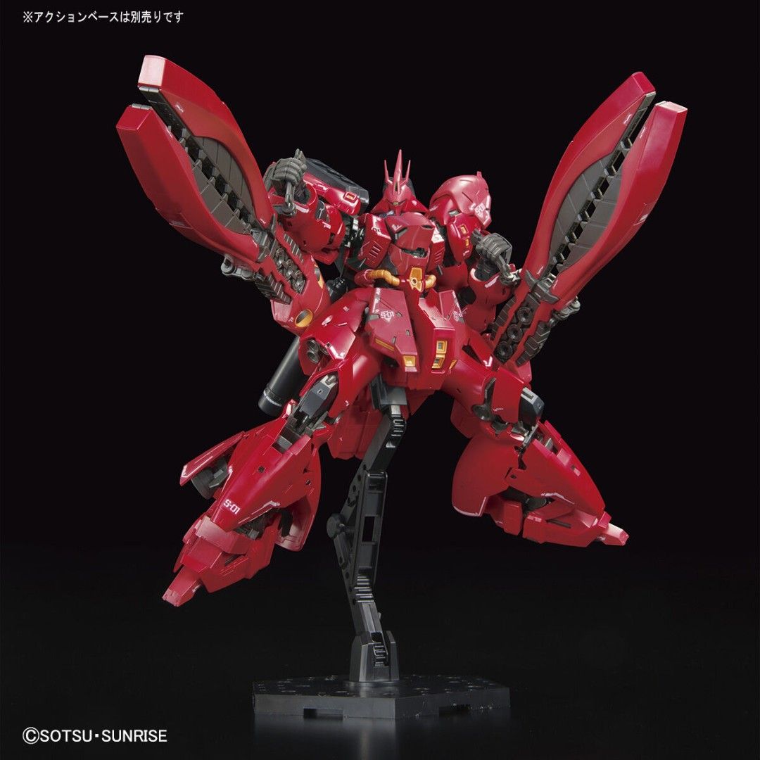 Bandai gunpla RG 1/144 MSN-04FF Sazabi Gundam Model Kit (Category: Gundam Model Kits) located in Singapore. Submitted by mospeada (Listing ID 1442983736, Image 2). Description: https://bandai-hobby.net/item/01_4933/.