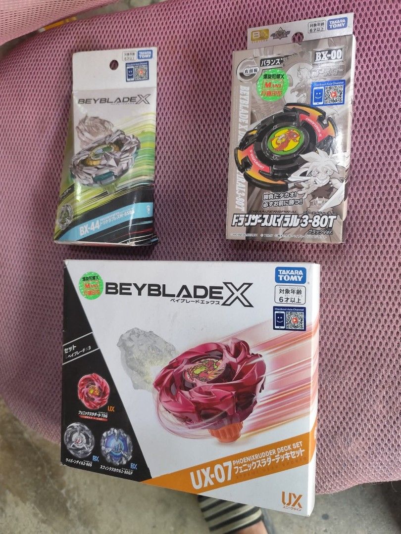 Beyblade X Bundle (Category: Action & Battle Toys) located in Bulacan. Submitted by makdelacru19738 (Listing ID 1443049297, Image 1). Description: Brandnew Sealed Beyblade X yang nasa Picture 2000 only (No COD)Payment Pag Nandto na Rider nio (Video Call Para Sure) Location: Marilao Poblacion 2 or Pin: Marilao Secret Shop 09760536430.