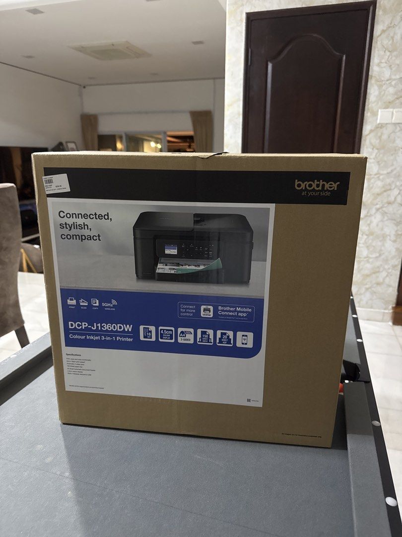 Brother DCP-J1360DW Colour Inkjet 3-in-1 Printer