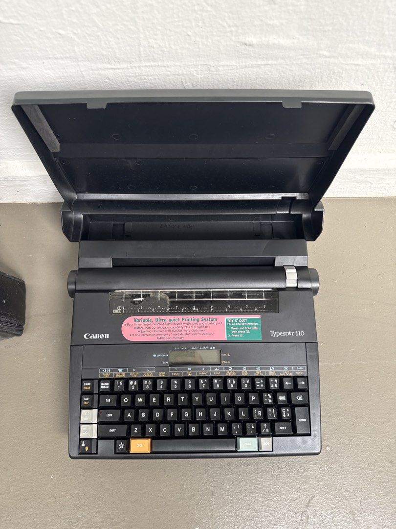 Canon Typestar typewriter478366595412152321