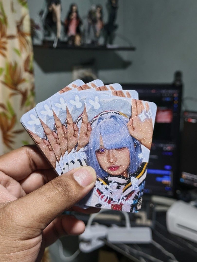 Card Printing Service - Double-face laminated card prints (Category: Art & Prints) located in Minalin. Submitted by martin.exists (Listing ID 1442980338, Image 2). Description: XCS10S.PRINT Standard Series - 70 php (10pcs.) Glitter Series - 80 php (10pcs.) Holo Series - 100 php (10pcs.) Paper: 200gsm Cardstock Size: 5.5 cm x 8.5 cm Important note: We don't offer editing services so you'll have to get your design ready to print. Once the design is