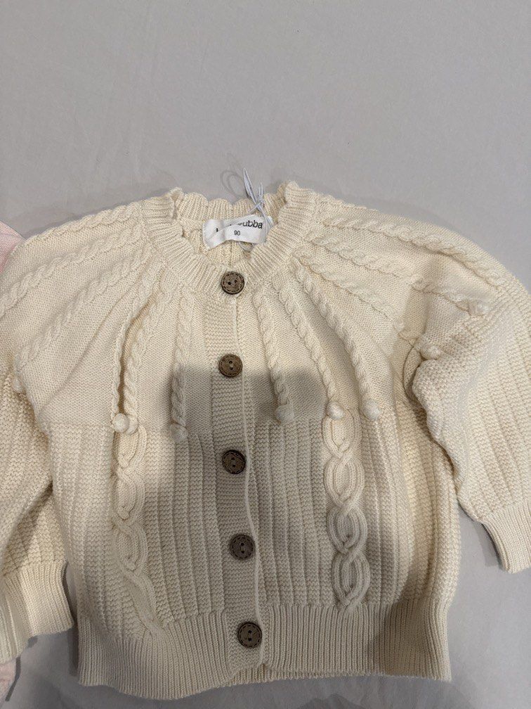 Cardigan (Category: Babies & Kids Fashion) located in Manila. Submitted by apc.declutter (Listing ID 1442957421, Image 3). Description: 400 each. Pristine condition. Used once. Very good quality..