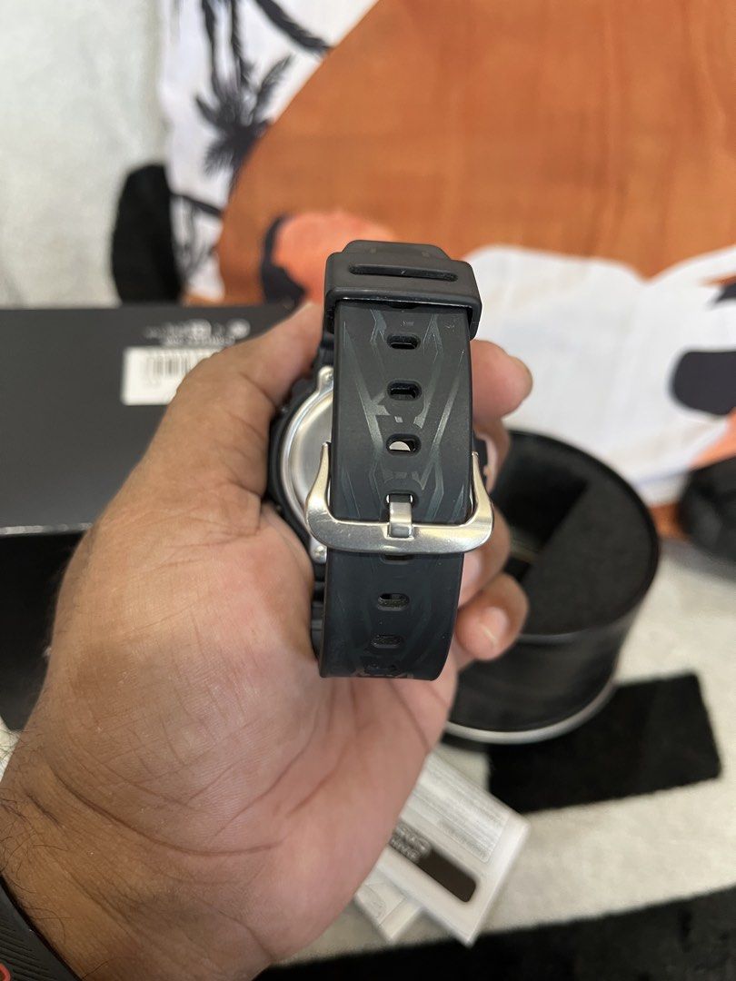 Casio G-Shock DW-6900 x Against lab Watch (Category: Men's Watches) located in Pinamalayan. Submitted by chay0921 (Listing ID 1443040565, Image 3). Description: - Authentic Casio G-Shock DW-6900FS Against - Includes original box, tin, and manuals - Striking orange and yellow display - Unique patterned black strap - Module No. 3230 - Perfect for G-Shock collectors or everyday wear.