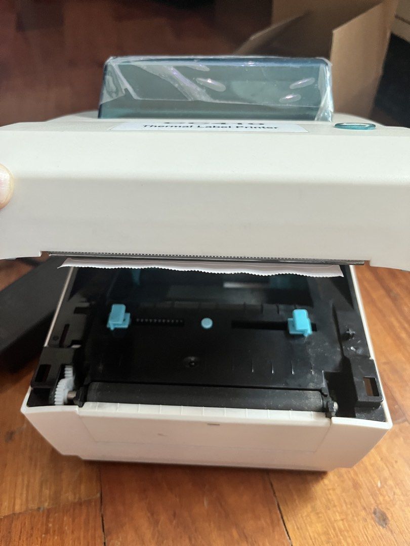 CC410 Thermal Label Printer with Power Adapter and Labels (Category: Printers, Scanners & Copiers) located in Quezon City. Submitted by simplethingsph (Listing ID 1442974880, Image 2). Description: - CC410 Thermal Label Printer - Includes Power Adapter and Cable - Comes with 1 Roll of 350 pcs 100x150mm Labels - Ideal for Shipping Labels and Product Tags - Easy Label Loading - Tested and Works Well negotiable … driver used is from XPRINTER . can s