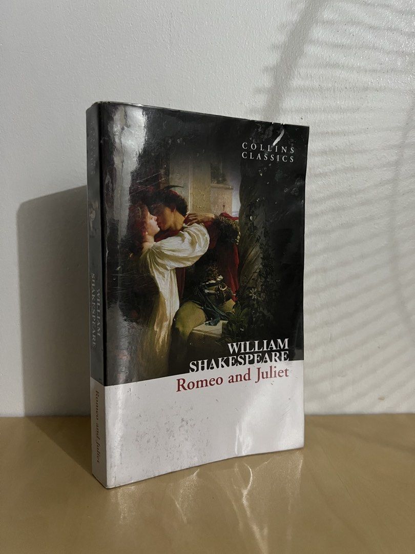 Collins Classics William Shakespeare Romeo and Juliet (Category: Storybooks) located in Angeles City. Submitted by bella_earth (Listing ID 1442997838, Image 1). Description: Collins Classics edition of Shakespeare's Romeo and Juliet ₱ 49 pesos only RFS: Already read them and need extra funds. Location: Angeles City .