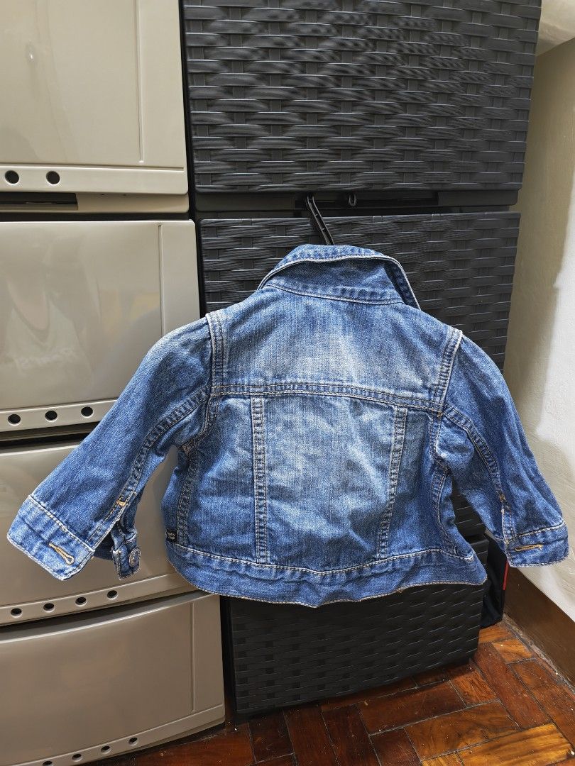 denim jacket for baby (Category: Babies & Kids Fashion) located in Santa Rosa. Submitted by authenticsforless (Listing ID 1442991767, Image 3). Description: good for 12-18 months.