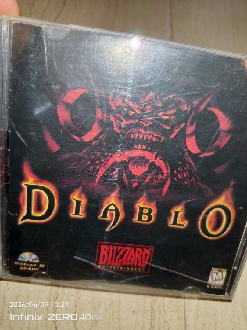 Diablo CD Rom, Video Gaming, Video Games, Others on Carousell