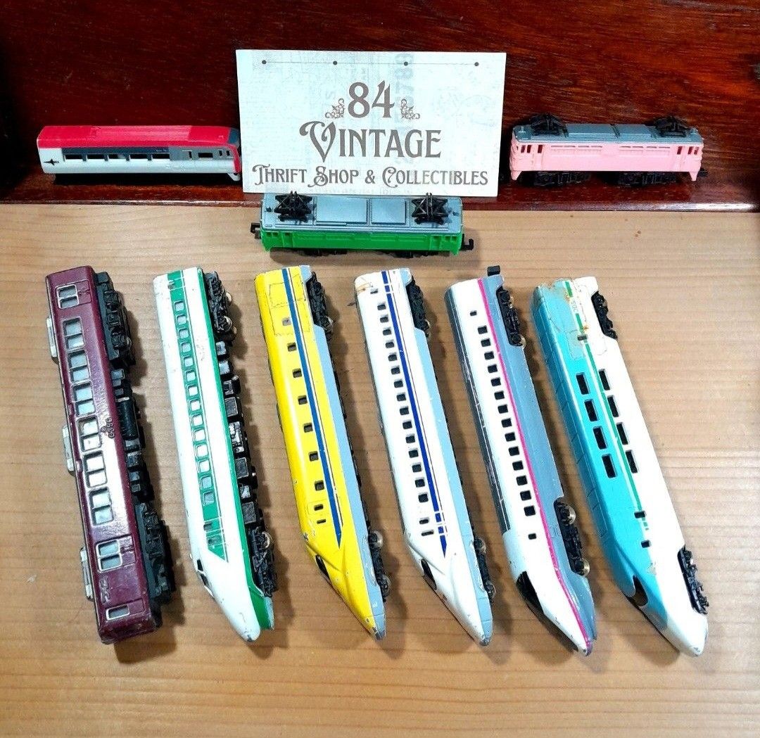 Die-cast Train Collectibles (Category: Vehicle & Diecast Models) located in Las Pinas. Submitted by 84vintage (Listing ID 1443040756, Image 3). Description: TAKE ALL! Die-cast big collectible trains with small freebie trains that also looks detailed. Sold as is parin. Great for gifts and are collectible. Actual photos posted. Please examine them carefully as they are part of the description. --📌 MUST READ Before Dealing with us 📌-- ⚠️Price is p