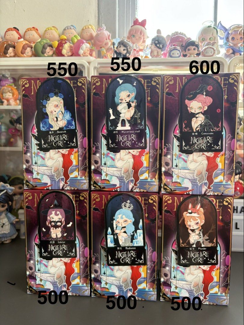 Dodo Nami Nightmare Core Blind Box Figures (Category: Designer & Blind Box Toys) located in Manila. Submitted by happy_loot_blind_box (Listing ID 1443062407, Image 1). Description: .