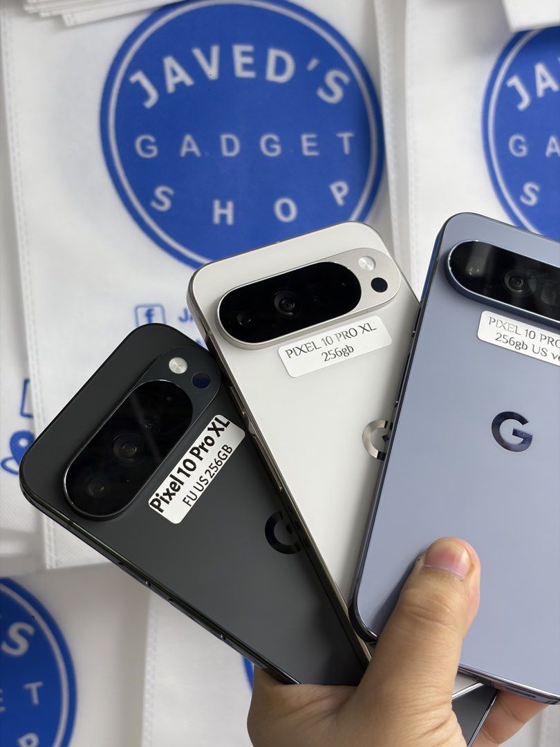 Google Pixel 10 Pro XL 256gb FU NO ISSUE (Category: Google Pixel) located in San Juan City. Submitted by javedsgadgetshop (Listing ID 1443035159, Image 2). Description: WE BUY AND SELL SO PWEDE MAGBINTA OR SWAP ! INSTALLMENT OPTIONS : SPAY LATER / GGIVES / CREDIT CARD / SKYRO / HOMECREDIT (BRANDNEW) Quick Specs : 52,999 💵 Google Pixel 10 Pro XL •256gb •US Variant •Good batt health •Factory Unlock •95% Smoothness •No hidden issue | No Repaired •1