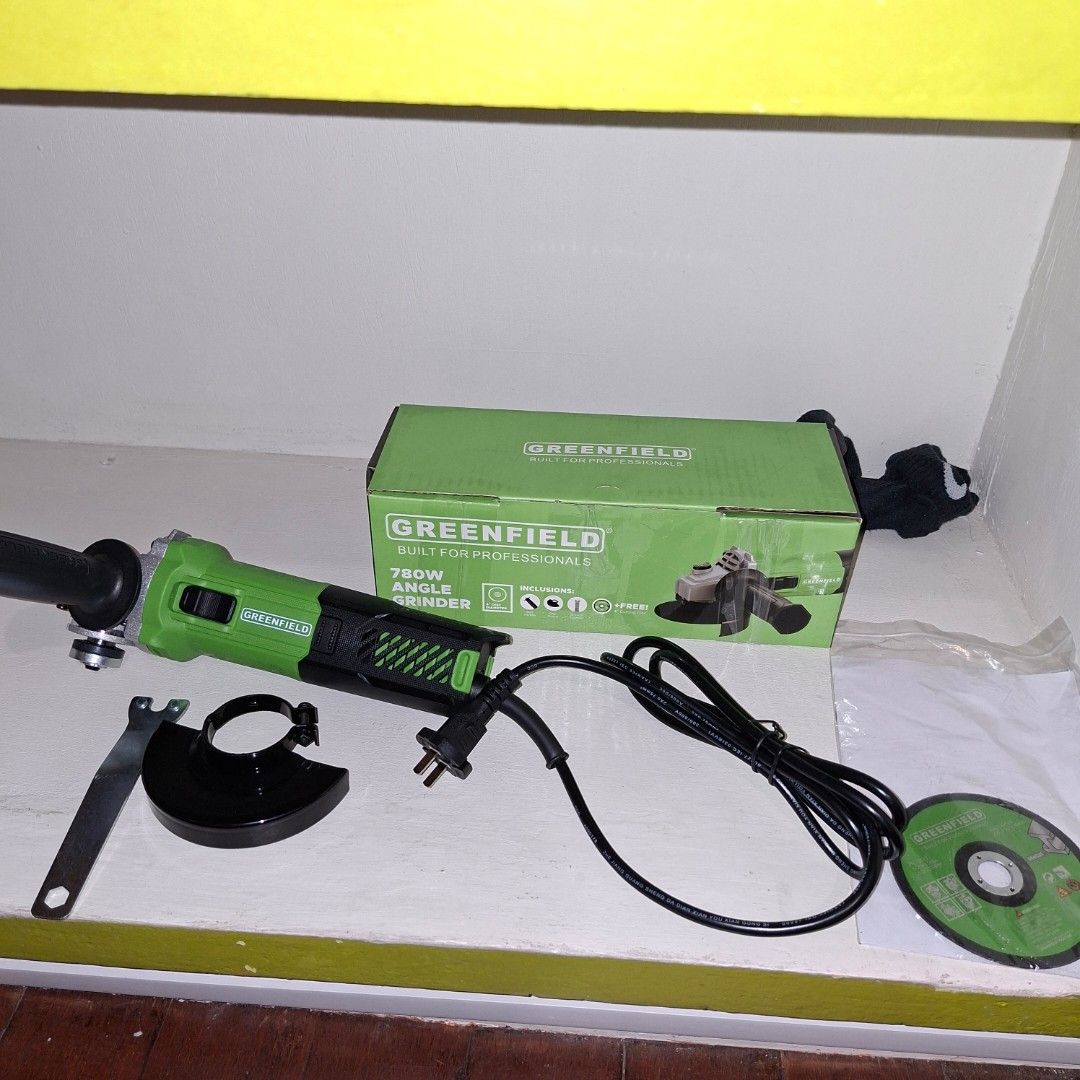 Greenfield 780w angle grinder (Category: Construction Tools & Equipment) located in Manila. Submitted by bargain-master (Listing ID 1443066095, Image 3). Description: .