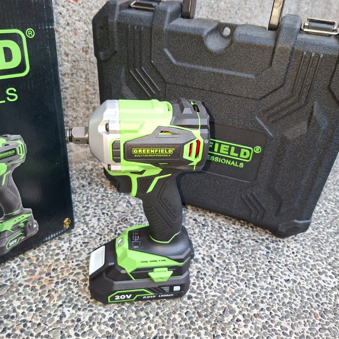 Greenfield cordless 20v impact wrench (Category: Construction Tools & Equipment) located in Pasig City. Submitted by thethinkers (Listing ID 1443042003, Image 3). Description: This is available as long as this is posted/visible listing. You may message me with the answer to the following questions once you are fully decided to purchase, should you need further thinking and canvassing you may just save the listing for future reference. 1. Will you