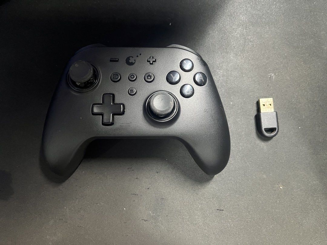Gulikit KingKong 2 NS08 Controller with Wireless Adapter 2.4Ghz (Category: Controllers) located in Muntinlupa City. Submitted by eiyaaang (Listing ID 1443063650, Image 2). Description: Price is negotiable. - Compatible with Nintendo Switch, Xbox, and PC - Includes 2.4 Ghz wireless controller adapter. - Rarely used after Elden Ring and substituted for PS5 Controller. - Lalamove or anything similar for delivery since buyer pays for shipping fees. R
