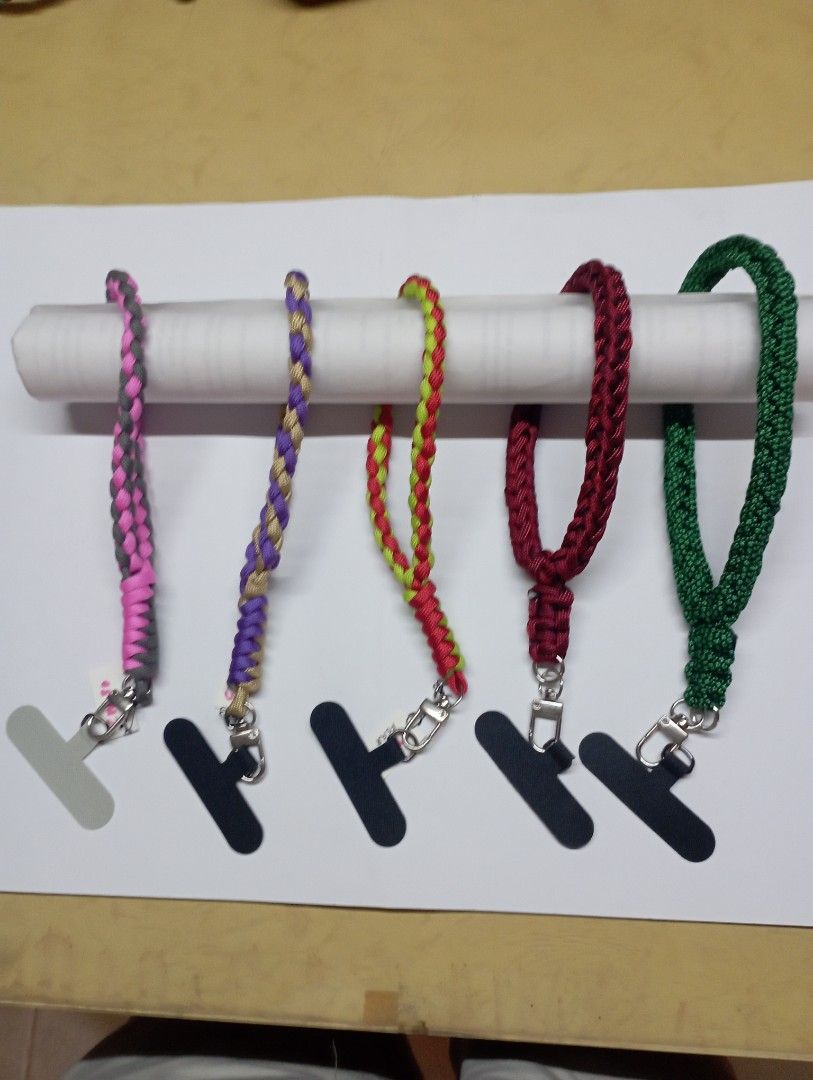 Handmade Paracord Phone Wristlet (Category: Other Mobile & Gadget Accessories) located in Meycauayan. Submitted by issasvillaflores (Listing ID 1443004672, Image 1). Description: - Handmade paracord wristlet for your phone - Keep your phone secure and easily accessible - Available in a variety of colors - Includes a connector that fits into your phone case - Excellent for preventing accidental drops - Easy to attach and detach - Perfect for match
