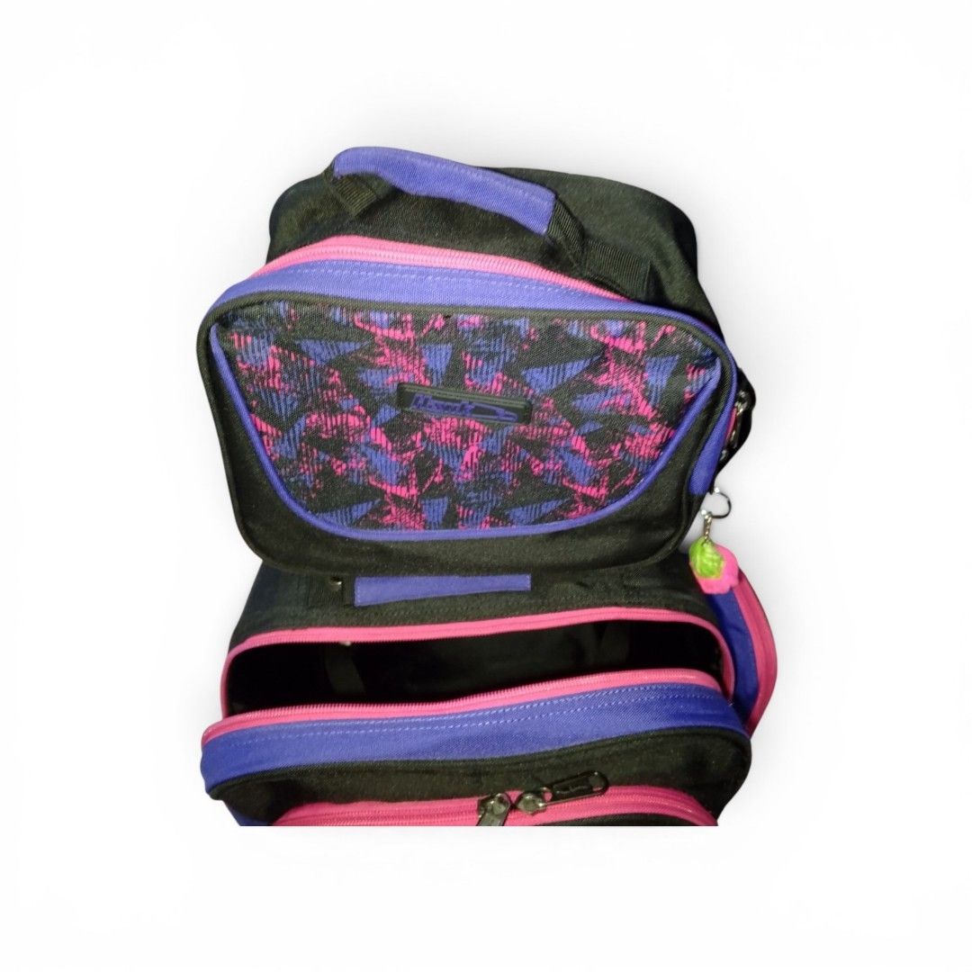 Hawk Trolley Bag (Category: Other Babies Going Out Needs) located in Caloocan City. Submitted by desshopelysse (Listing ID 1442926432, Image 2). Description: Hawk Trolley Bag for school ‎Good as new. Lightly Used. ‎Original price at 3,499 from SM store ‎RFS: Decluttering - Need to change into a bigger trolley bag..