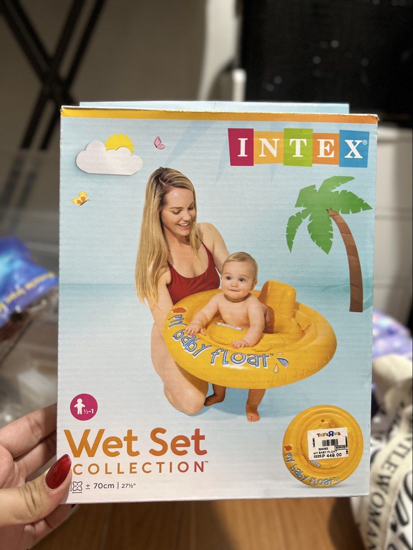 Intex baby float (Category: Bathtub & Bath Accessories) located in Manila. Submitted by kitares (Listing ID 1443091555, Image 1). Description: Used once.