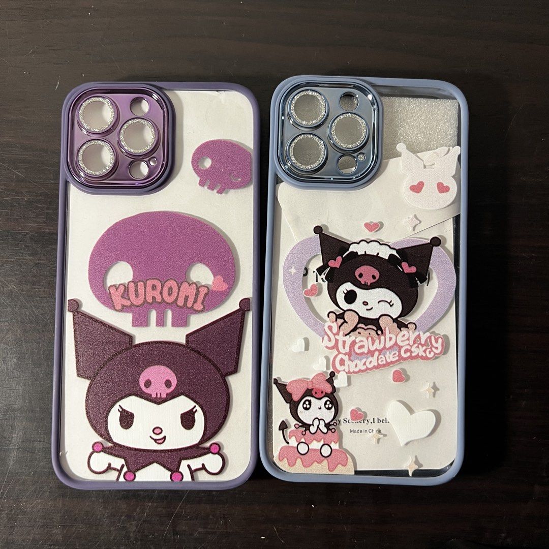 iphone 13 pro max kuromi case (Category: Cases & Sleeves) located in Legazpi City. Submitted by flordelotus (Listing ID 1442992502, Image 1). Description: what you see is what you get unused take both 119.