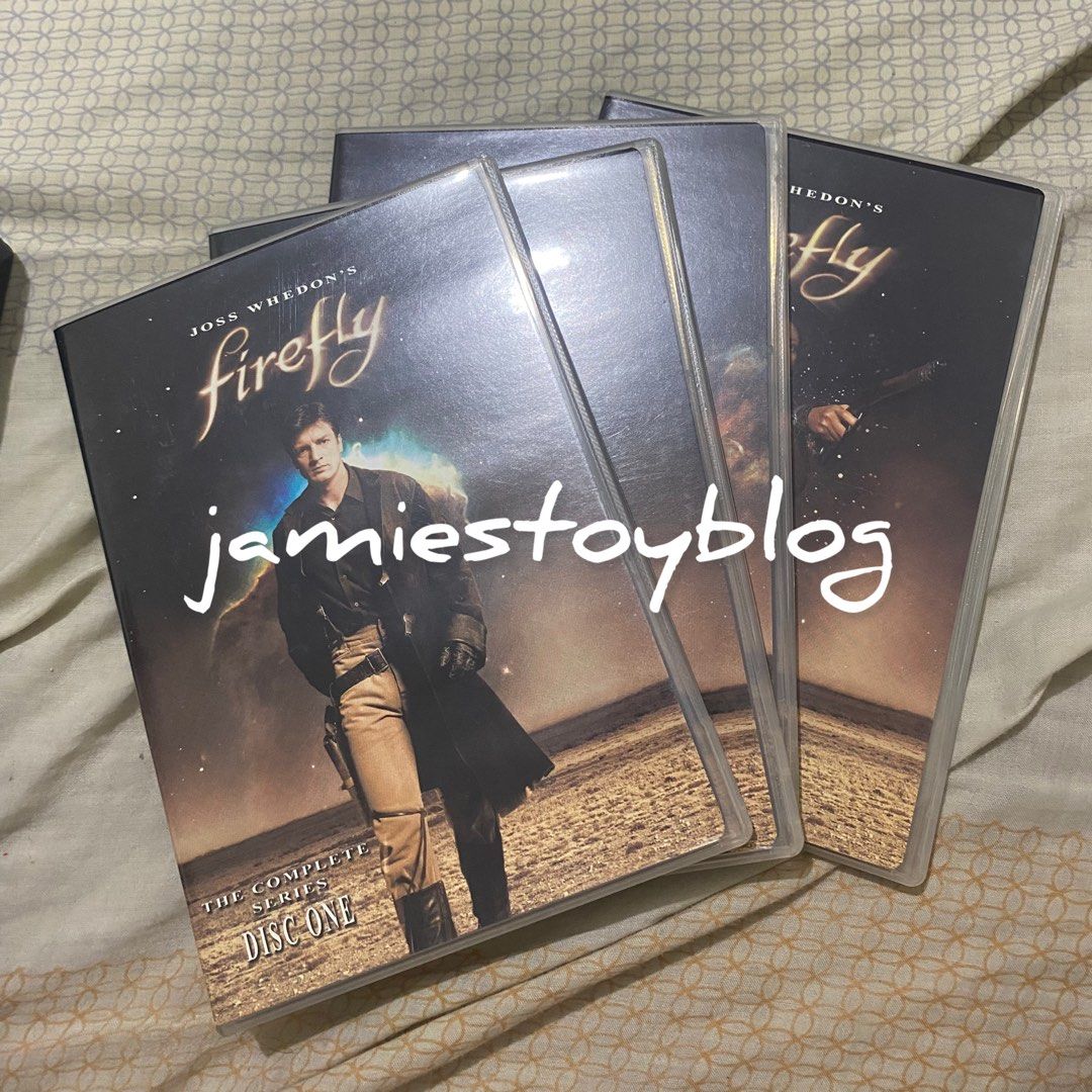 Joss Whedon's Firefly The Complete Series DVD Box Set (Category: CDs & DVDs) located in Quezon City. Submitted by ohitsninja (Listing ID 1443056892, Image 2). Description: - Own the complete Joss Whedon's Firefly series on DVD. - Includes all episodes of the cult classic sci-fi show. - Perfect for fans of space westerns and adventure. - Box set contains discs one through four. - A rare and sought-after item for collectors. As is Pay by Gcash Deli