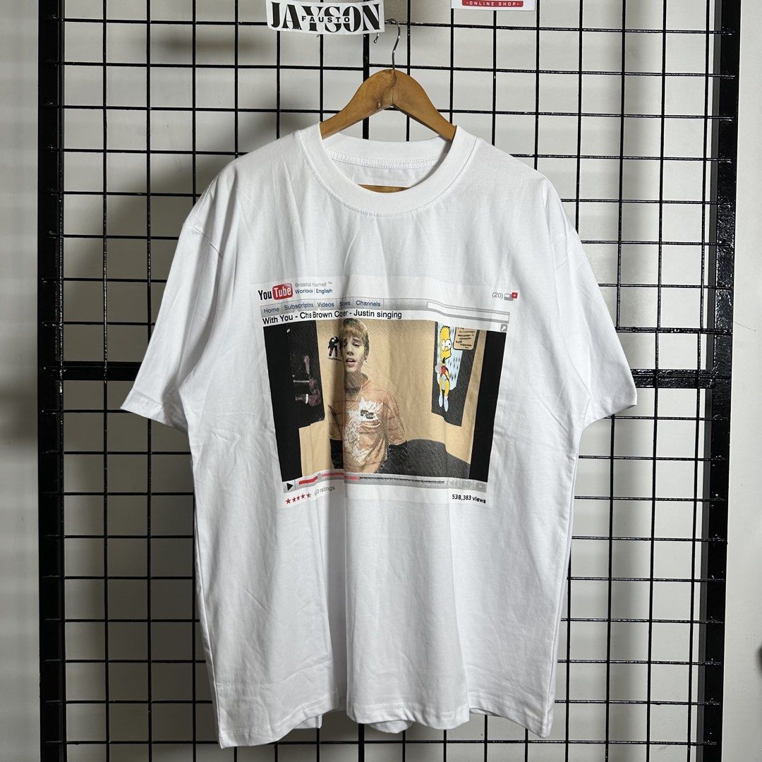 JUSTIN BIEBER COACHELLA SHIRT (AUTHENTIC) (Category: Tshirts & Polo Shirts ) located in Talavera. Submitted by puppyinsane (Listing ID 1443098444, Image 1). Description: Large Authentic by skylark shirt.