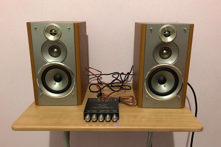 JVC 3-Way Speaker plus Bluetooth 2.1 Channel Amplifier