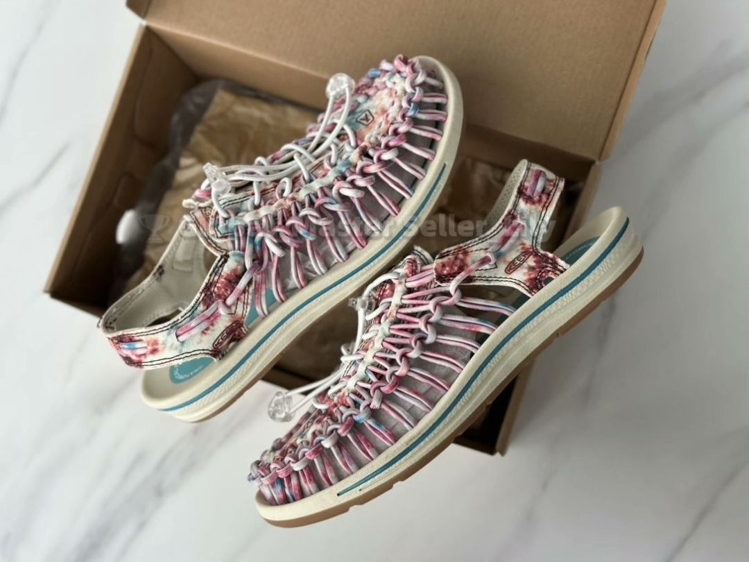 👟Keen Uneek 2 flat-bottomed stretchy wading casual waterproof sneakers rainbow color (Category: Flipflops and Slides) located in Singapore. Submitted by fashion.luxe (Listing ID 1443033159, Image 3). Description: ✨All sizes available ✨Estimated delivery time: about 10 days. Sorry for the urgent order. ❗️Why Buy From Us? ✨ All Items Are 100% Original & Brand New ✨ We Offer Premium Quality Seller Service with One-on-One Support, backed by 5 Years 
