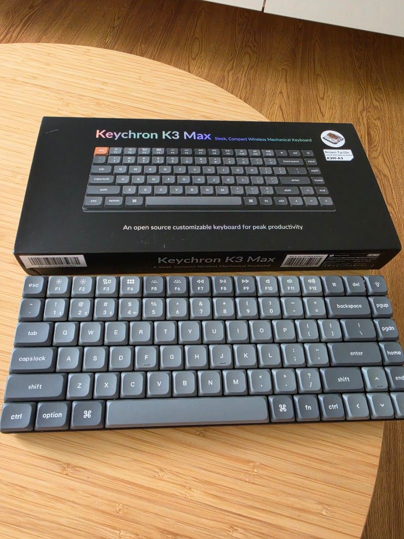 Keychron K3 Max Wireless Mechanical Keyboard478359290632611840