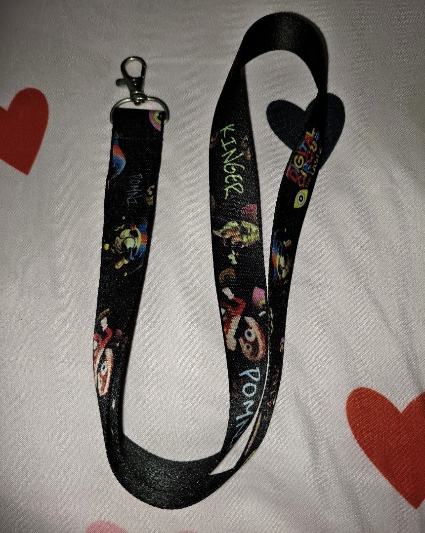 Lanyard from The Amazing Digital Circus (TADC) (Category: Character Goods) located in Pasig City. Submitted by vianxa (Listing ID 1443099763, Image 1). Description: Brandnew, tinanggal lang sa plastic mod: j&t or lalamove loc: pasig city.