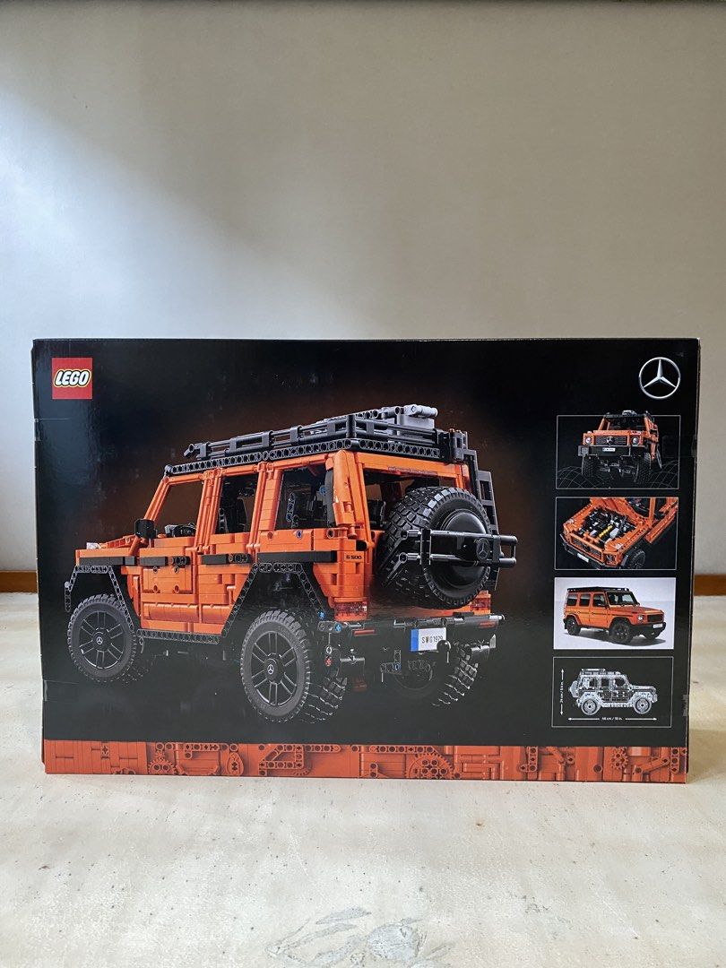 LEGO Technic 42177 Mercedez Benz G 500 (Category: Lego & Building Sets) located in Quezon City. Submitted by somebanothings (Listing ID 1443033587, Image 2). Description: LEGO Technic 42177 Mercedez Benz G 500 - bought from Lego PH - new and sealed - with double box - box itself is in mint condition Loc: Welcome Rotonda, Quezon City RFS: Decluttering all my Lego collections Price is fixed, way below SRP already..